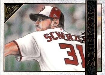 #99 Max Scherzer - Washington Nationals - 2020 Topps Gallery Baseball