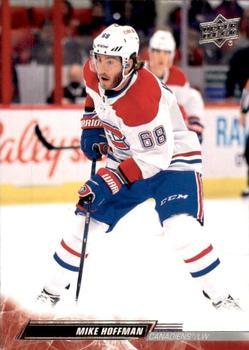 #99 Mike Hoffman - Montreal Canadiens - 2022-23 Upper Deck Hockey