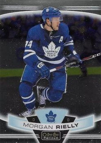 #99 Morgan Rielly - Toronto Maple Leafs - 2019-20 O-Pee-Chee Platinum Hockey