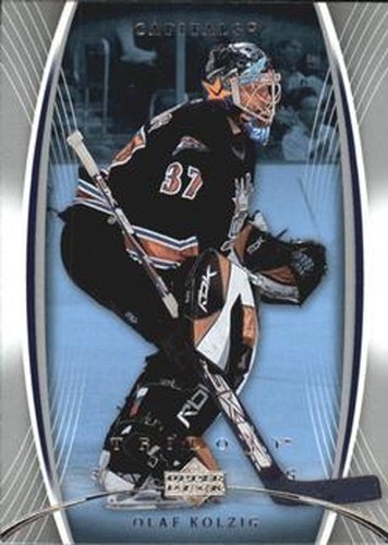#99 Olaf Kolzig - Washington Capitals - 2007-08 Upper Deck Trilogy Hockey