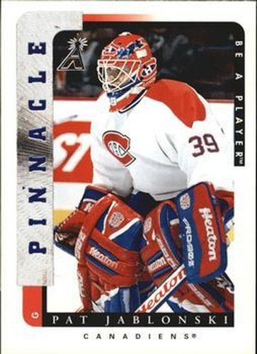 #99 Pat Jablonski - Montreal Canadiens - 1996-97 Pinnacle Be a Player Hockey