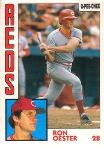 #99 Ron Oester - Cincinnati Reds - 1984 O-Pee-Chee Baseball