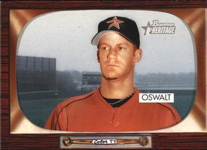#99 Roy Oswalt - Houston Astros - 2004 Bowman Heritage Baseball