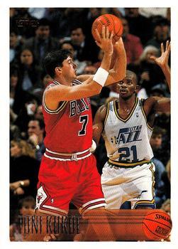 #99 Toni Kukoc - Chicago Bulls - 1996-97 Topps Basketball