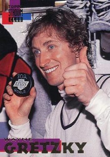 #99 Wayne Gretzky - Los Angeles Kings - 1994-95 Stadium Club Hockey