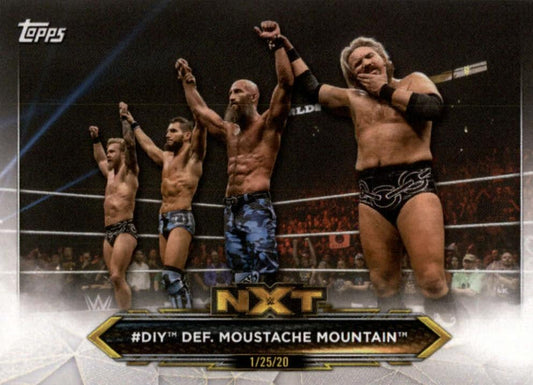 #99 #DIY / Moustache Mountain - 2020 Topps WWE NXT Wrestling