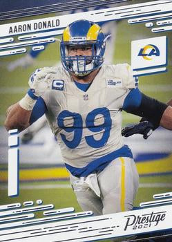 #99 Aaron Donald - Los Angeles Rams - 2021 Panini Prestige Football