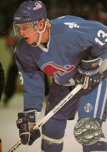 #99 Mats Sundin - Quebec Nordiques - 1991-92 Pro Set Platinum Hockey