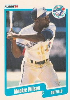 #99 Mookie Wilson - Toronto Blue Jays - 1990 Fleer USA Baseball