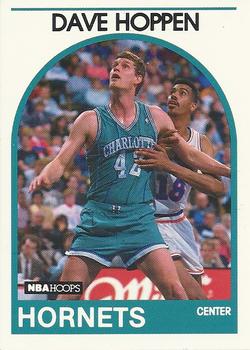 #99 Dave Hoppen - Charlotte Hornets - 1989-90 Hoops Basketball