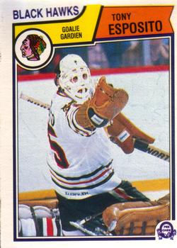 #99 Tony Esposito - Chicago Blackhawks - 1983-84 O-Pee-Chee Hockey