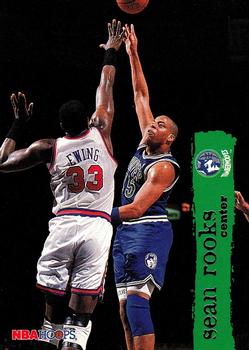 #99 Sean Rooks - Minnesota Timberwolves - 1995-96 Hoops Basketball