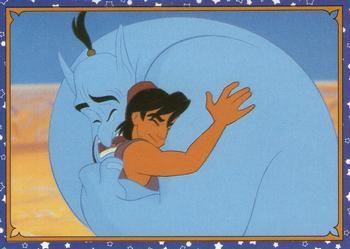 #99 A Farewell Hug - 1993 Panini Aladdin