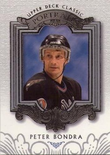 #99 Peter Bondra - Washington Capitals - 2003-04 Upper Deck Classic Portraits Hockey