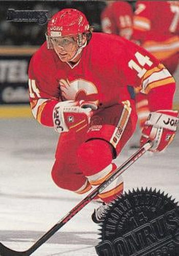 #99 Theoren Fleury - Calgary Flames - 1994-95 Donruss Hockey