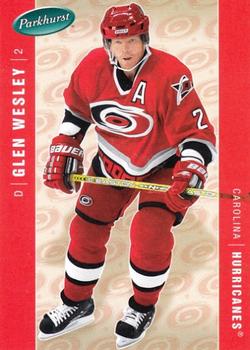 #99 Glen Wesley - Carolina Hurricanes - 2005-06 Parkhurst Hockey