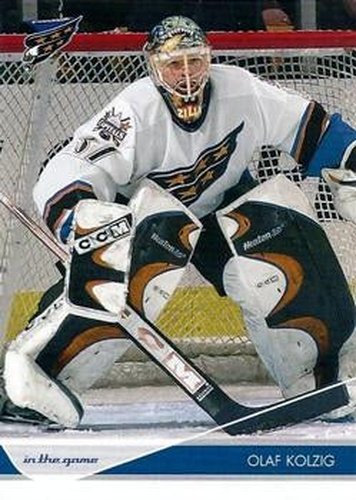 #99 Olaf Kolzig - Washington Capitals - 2003-04 In The Game Toronto Star Hockey