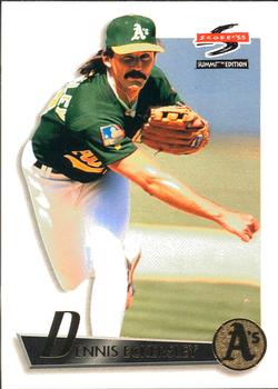 #99 Dennis Eckersley - Oakland Athletics - 1995 Summit Baseball