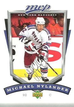 #199 Michael Nylander - New York Rangers - 2006-07 Upper Deck MVP Hockey