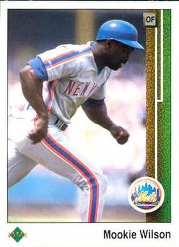#199 Mookie Wilson - New York Mets - 1989 Upper Deck Baseball