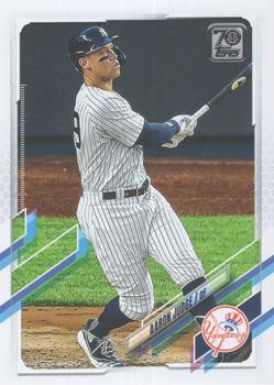 #99 Aaron Judge - New York Yankees - 2021 Topps Baseball