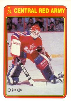 #9R Maxim Mikhailovsky - Central Red Army - 1990-91 O-Pee-Chee Hockey - Central Red Army