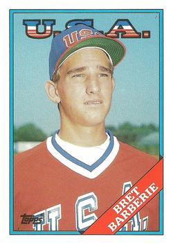 #9T Bret Barberie - USA - 1988 Topps Traded Baseball