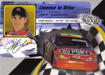 #LD9 Jeff Gordon - Hendrick Motorsports - 2002 Press Pass Trackside Racing - License to Drive