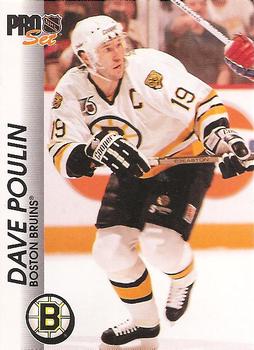 #9 Dave Poulin - Boston Bruins - 1992-93 Pro Set Hockey