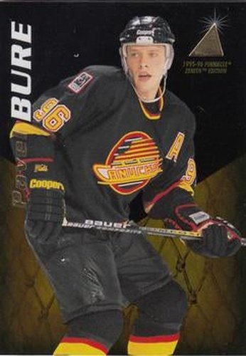 #9 Pavel Bure - Vancouver Canucks - 1995-96 Zenith Hockey