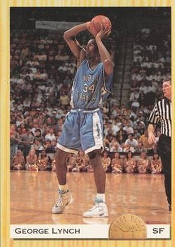 #9 George Lynch - North Carolina Tar Heels / Los Angeles Lakers - 1993 Classic Draft Picks Basketball