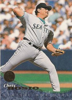 #9 Chris Bosio - Seattle Mariners - 1994 Leaf Baseball