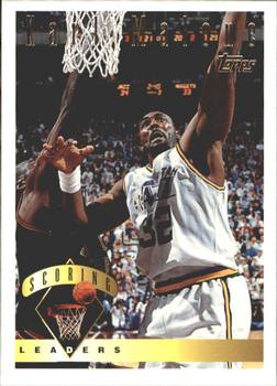 #9 Karl Malone - Utah Jazz - 1995-96 Topps Basketball