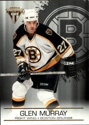 #9 Glen Murray - Boston Bruins - 2003-04 Pacific Private Stock Titanium Hockey