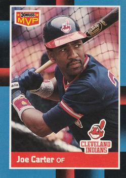 #BC-9 Joe Carter - Cleveland Indians - 1988 Donruss Baseball - Bonus MVP's
