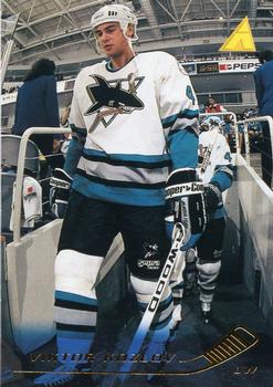 #99 Viktor Kozlov - San Jose Sharks - 1995-96 Pinnacle Hockey