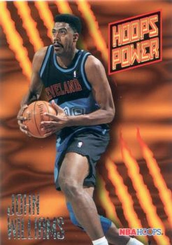 #PR-9 John Williams - Cleveland Cavaliers - 1994-95 Hoops Basketball - Power Ratings