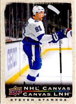 #C-9 Steven Stamkos - Tampa Bay Lightning - 2020-21 Upper Deck Tim Hortons Hockey - NHL Canvas