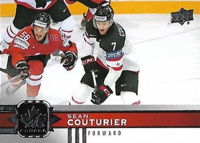 #9 Sean Couturier - Canada - 2017-18 Upper Deck Canadian Tire Team Canada Hockey