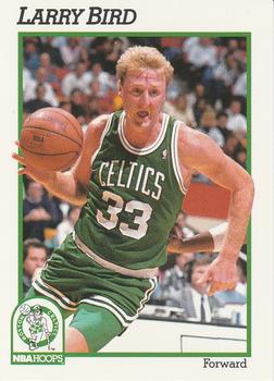 #9 Larry Bird - Boston Celtics - 1991-92 Hoops Basketball