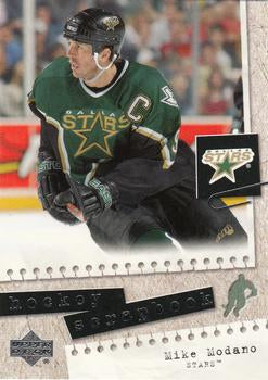 #HS9 Mike Modano - Dallas Stars - 2005-06 Upper Deck - Hockey Scrapbook