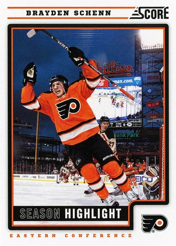#9 Brayden Schenn - Philadelphia Flyers - 2012-13 Score Hockey
