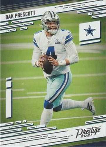 #9 Dak Prescott - Dallas Cowboys - 2021 Panini Prestige Football