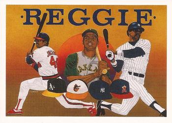 #9 Reggie Jackson - Oakland Athletics / Baltimore Orioles / New York Yankees / California Angels - 1990 Upper Deck Baseball - Baseball Heroes: Reggie Jackson