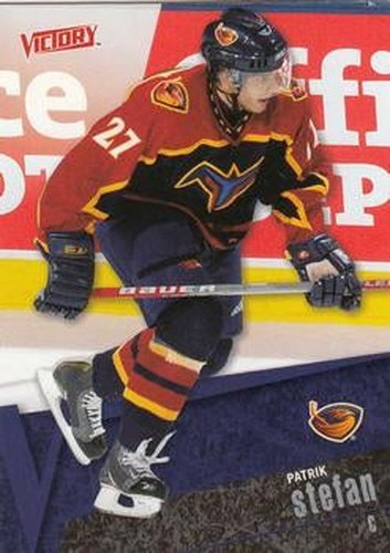 #9 Patrik Stefan - Atlanta Thrashers - 2003-04 Upper Deck Victory Hockey
