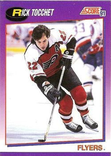#9 Rick Tocchet - Philadelphia Flyers - 1991-92 Score American Hockey