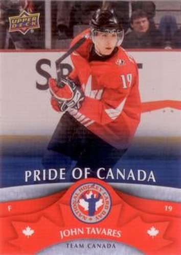 #NHCD9 John Tavares - Canada - 2013 Upper Deck National Hockey Card Day Canada
