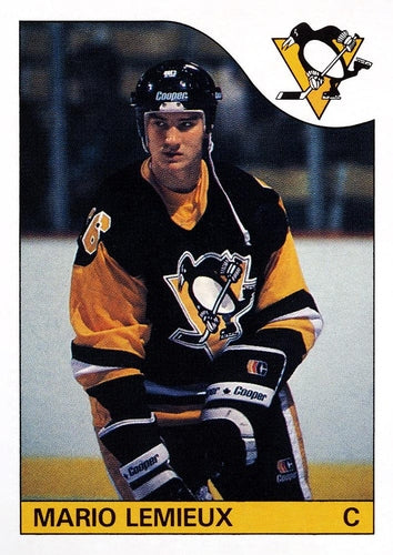 #9 Mario Lemieux - Pittsburgh Penguins - 1985-86 O-Pee-Chee Hockey