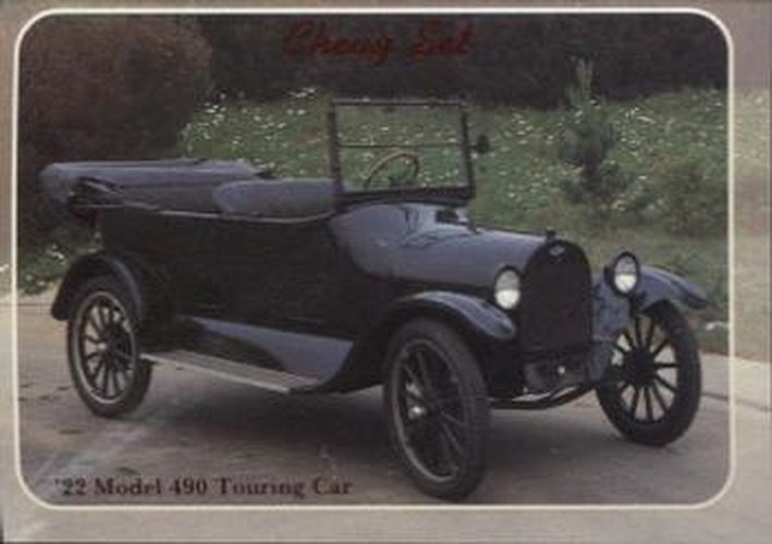 #9 22 Model 490 Touring Car - 1992 Collect-A-Card Chevy