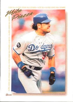 #9 Mike Piazza - Los Angeles Dodgers - 1994 O-Pee-Chee Baseball - All-Star Redemptions